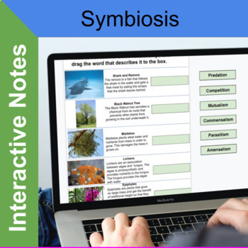 Symbiosis Interactive Google Slide Show - Just Add H2O